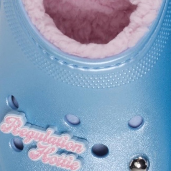 Crocs Mean Girls Platform Blue and Pink Brand New - Picture 9 of 11